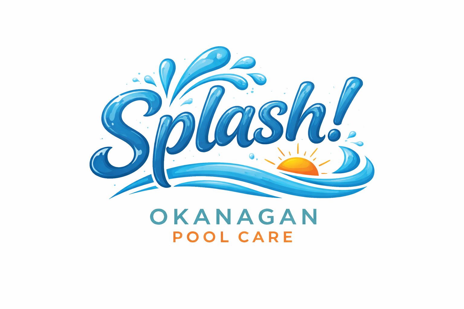 Splash! Okanagan Pool Care Logo